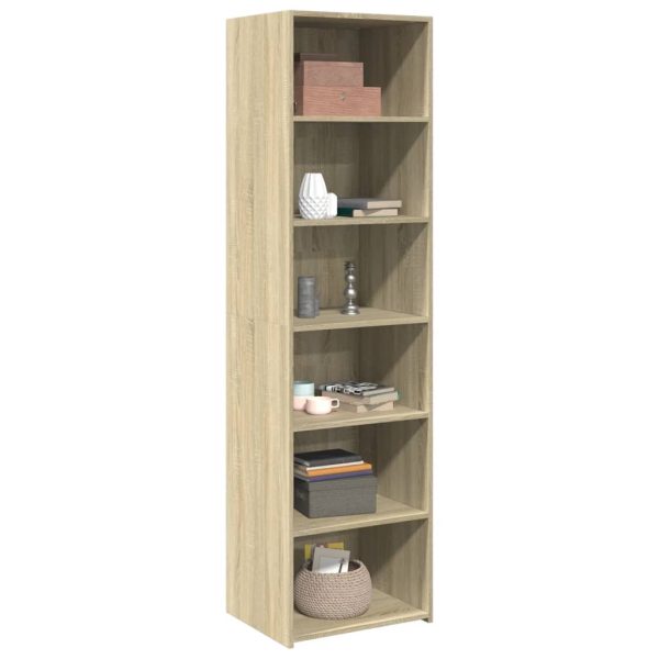 Credenza Rovere Sonoma 50x41x185 In Legno Multistrato - Image 3