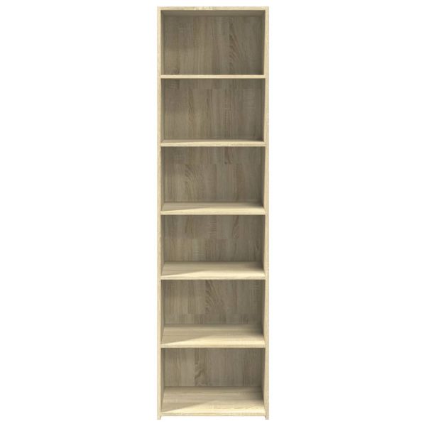 Credenza Rovere Sonoma 50x41x185 In Legno Multistrato - Image 4