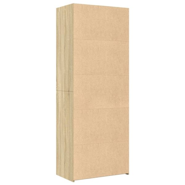 Credenza Rovere Sonoma 70x41x185 Cm In Legno Multistrato - Image 6