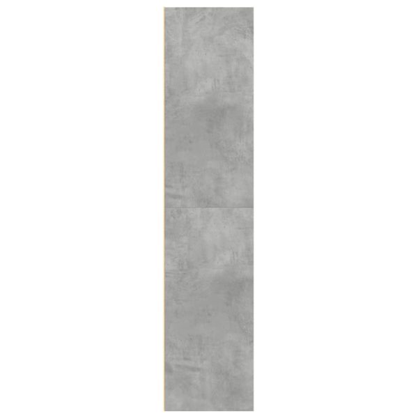 Credenza Grigio Cemento 70x41x185 Cm In Legno Multistrato - Image 5