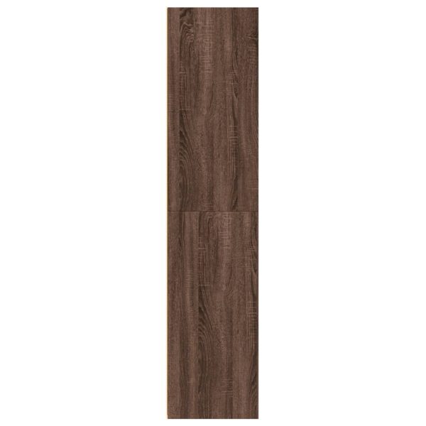 Credenza Rovere Marrone 70x41x185 Cm In Legno Multistrato - Image 5