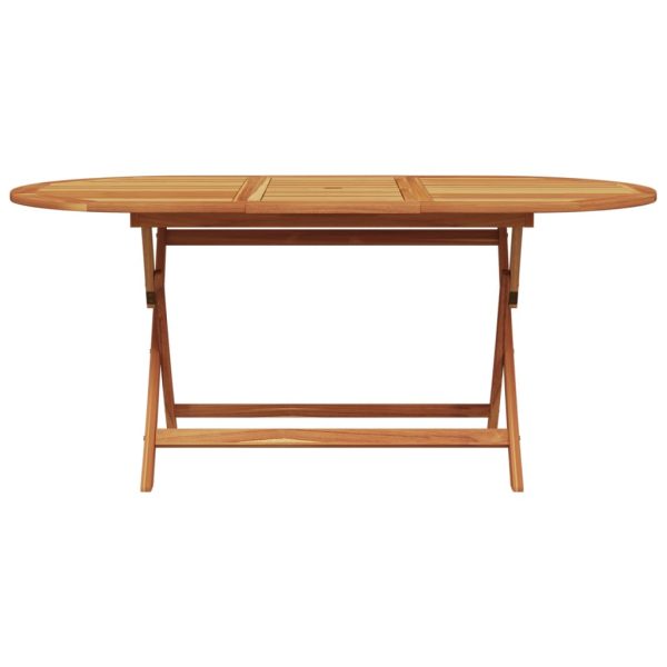 Set Pranzo Giardino 7 Pz Nero In Polyrattan E Legno Massello - Image 6