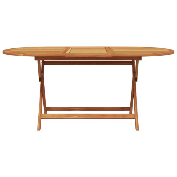 Set Pranzo Da Giardino 7 Pz Nero Polipropilene E Legno Massello - Image 6