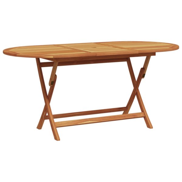 Set Pranzo Da Giardino 7 Pz Antracite Tessuto E Legno Massello - Image 5