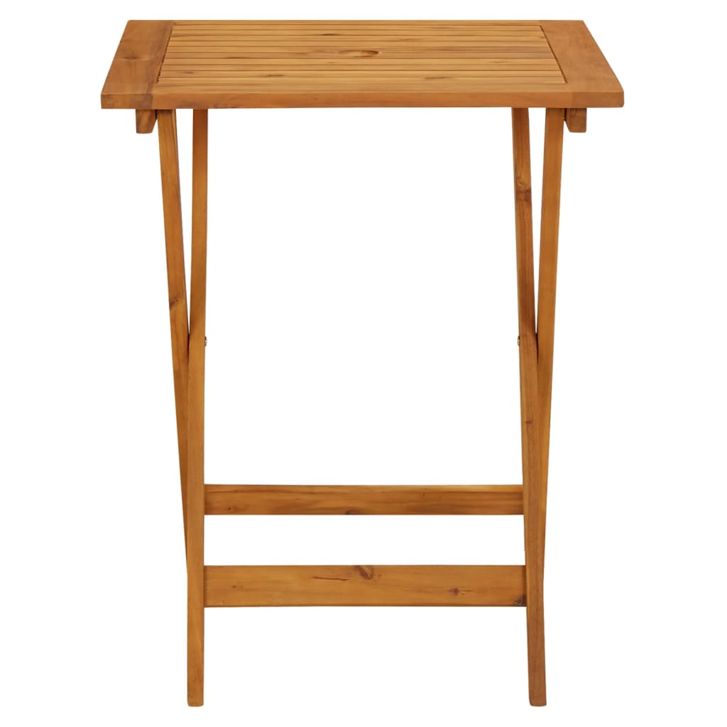 Set Da Bistrot 3 Pz Nero In Polyrattan E Legno Massello - Image 6