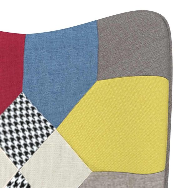 Poltrona Relax In Tessuto Patchwork - Image 6