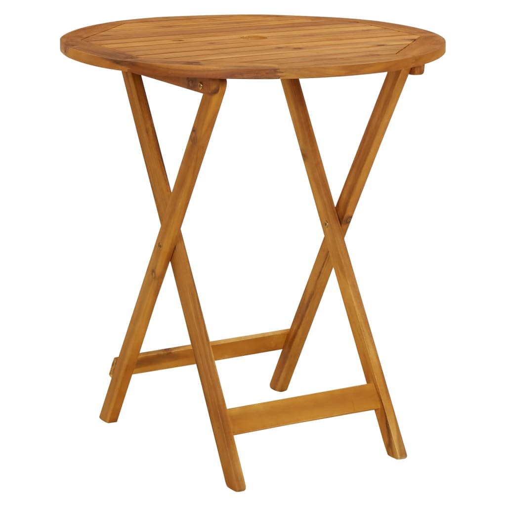 Set Da Bistrot 3pz Beige In Polipropilene E Legno Massello - Image 5