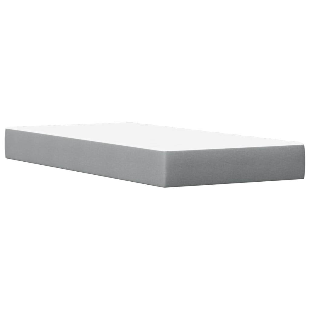 Letto Con Materasso Bianco 90x190 Cm In Legno Massello Di Pino - Image 4