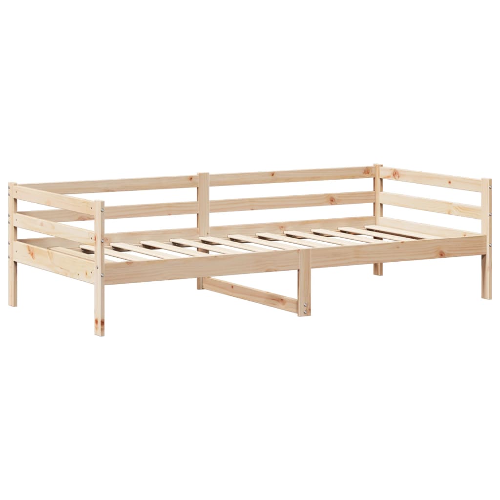 Set Dormeuse E Panca Con Tetto 90x200cm Legno Massello Di Pino - Image 6