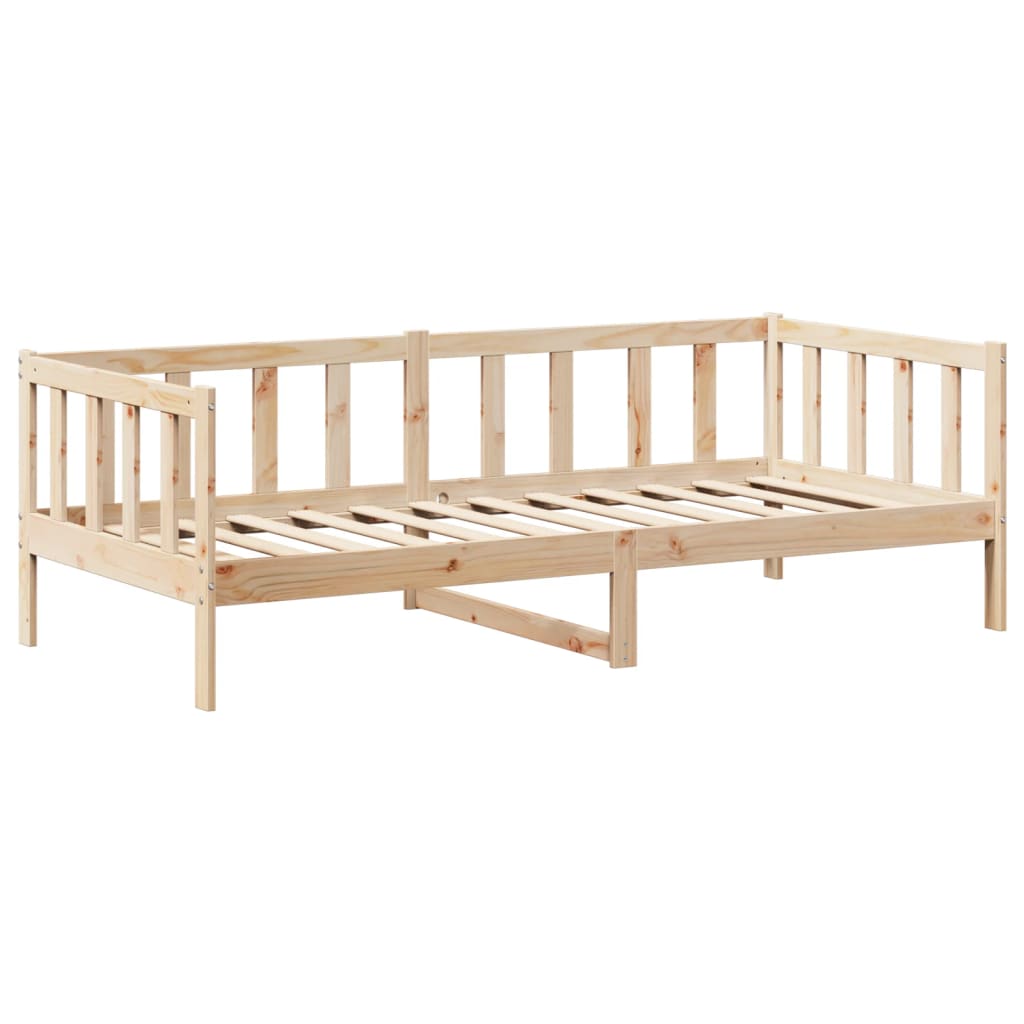 Set Dormeuse E Panca Con Tetto 90x200cm Legno Massello Di Pino - Image 6