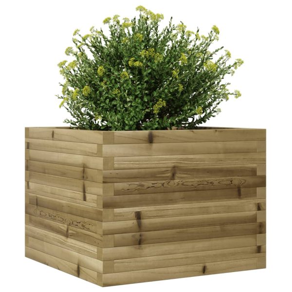 Fioriera Da Giardino 60x60x46 Cm In Legno Di Pino Impregnato - Image 4