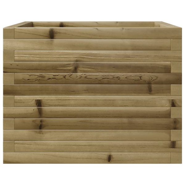 Fioriera Da Giardino 60x60x46 Cm In Legno Di Pino Impregnato - Image 5