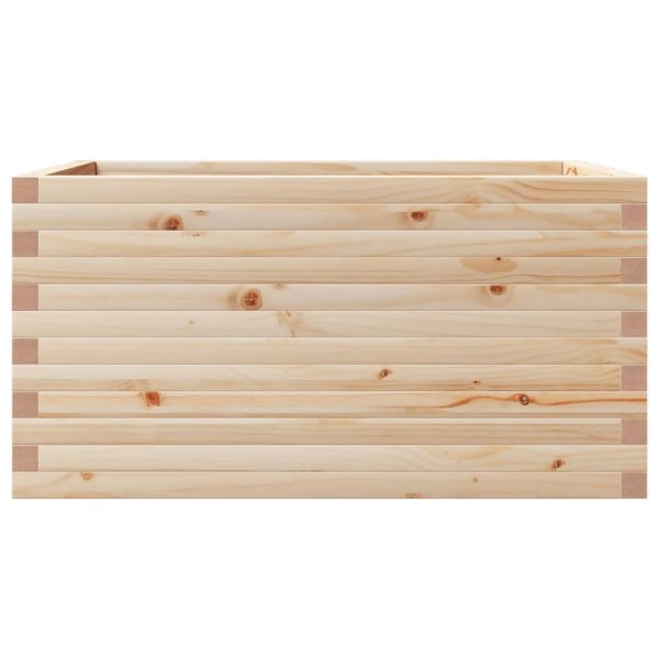 Fioriera Da Giardino 90x60x46 Cm In Legno Massello Di Pino - Image 5