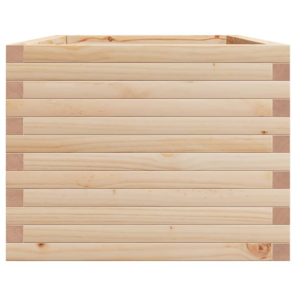 Fioriera Da Giardino 90x60x46 Cm In Legno Massello Di Pino - Image 6
