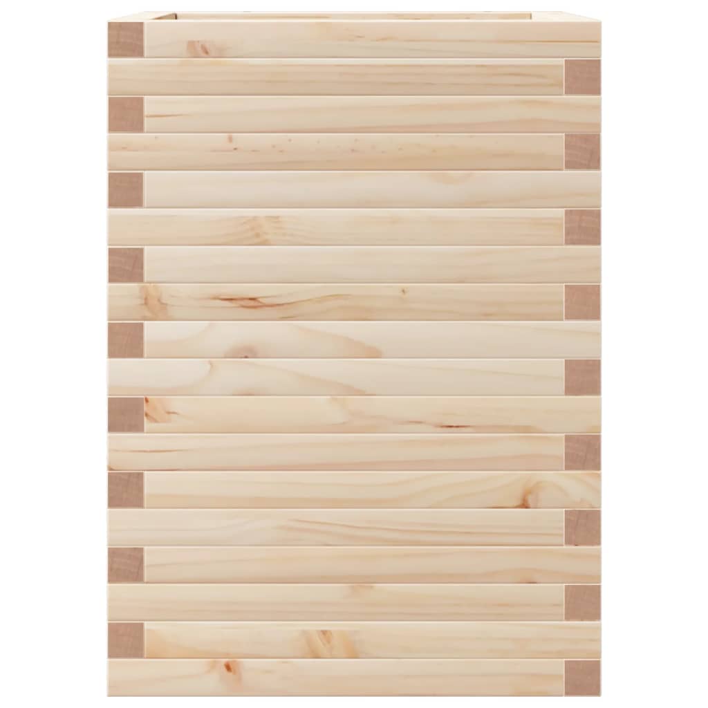 Fioriera Da Giardino 50x50x68,5 Cm In Legno Massello Di Pino - Image 6