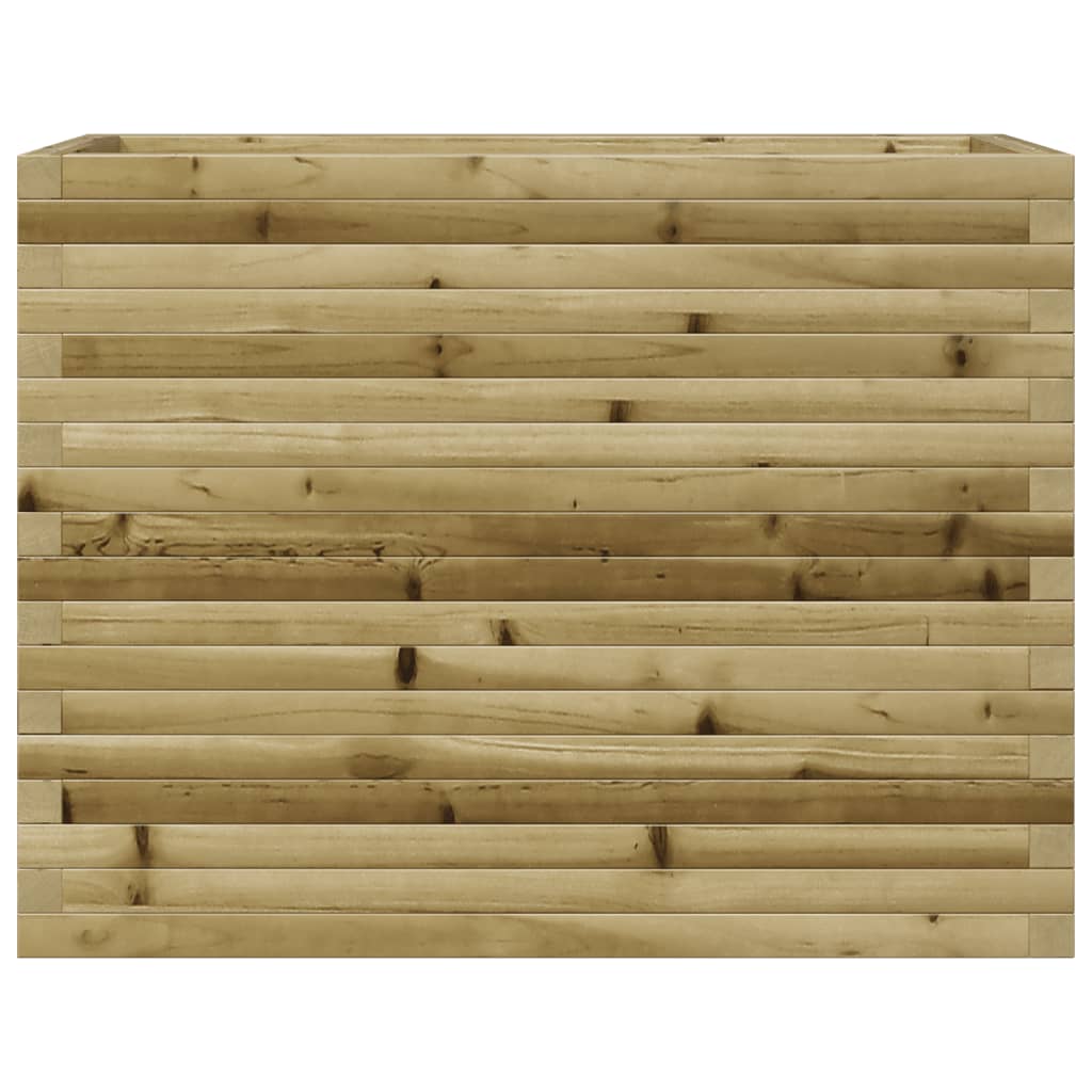 Fioriera Da Giardino 90x40x68,5 Cm In Legno Di Pino Impregnato - Image 5