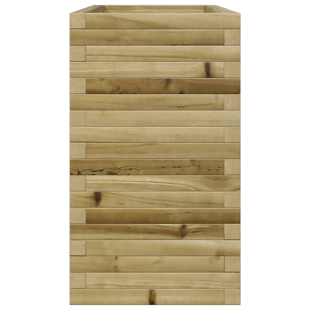 Fioriera Da Giardino 90x40x68,5 Cm In Legno Di Pino Impregnato - Image 6