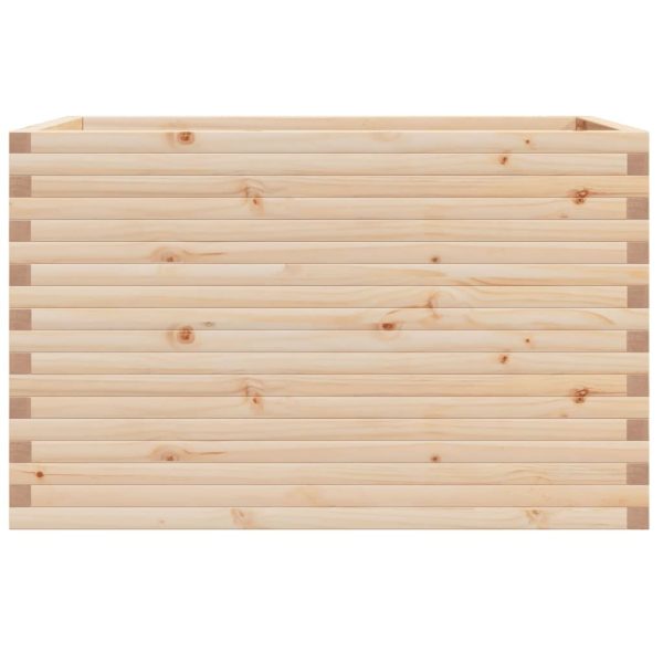 Fioriera Da Giardino 110x60x68,5 Cm In Legno Massello Di Pino - Image 5