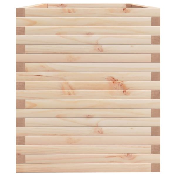 Fioriera Da Giardino 110x60x68,5 Cm In Legno Massello Di Pino - Image 6
