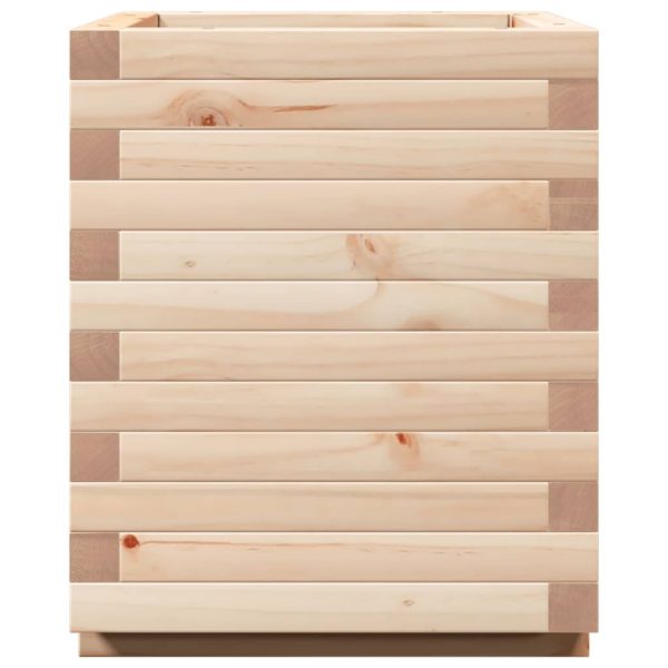 Fioriera Da Giardino 40x40x49,5 Cm In Legno Massello Di Pino - Image 6