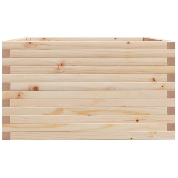 Fioriera Da Giardino 80x80x49,5 Cm In Legno Massello Di Pino - Image 6
