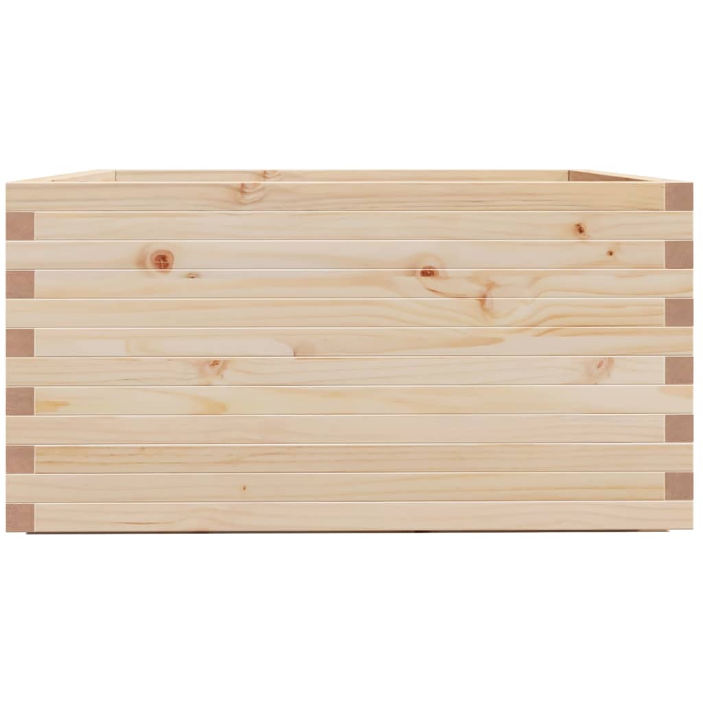 Fioriera Da Giardino 90x90x49,5 Cm In Legno Massello Di Pino - Image 6