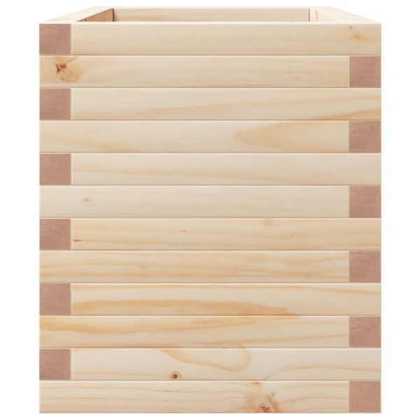 Fioriera Da Giardino 70x40x49,5 Cm In Legno Massello Di Pino - Image 6