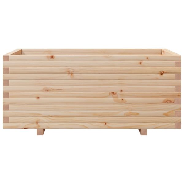 Fioriera Da Giardino 110x60x49,5 Cm In Legno Massello Di Pino - Image 5