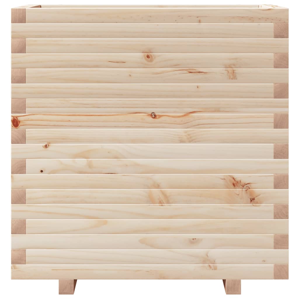 Fioriera Da Giardino 70x40x72,5 Cm In Legno Massello Di Pino - Image 5