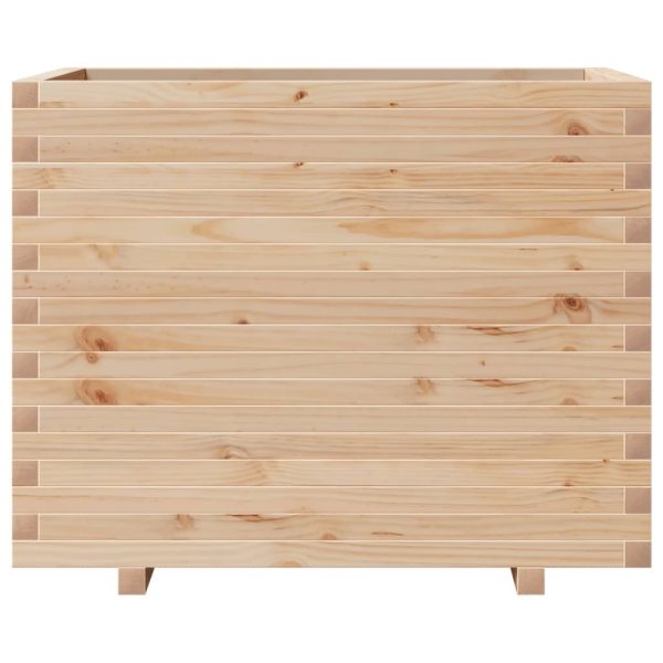 Fioriera Da Giardino 90x60x72 Cm In Legno Massello Di Pino - Image 5