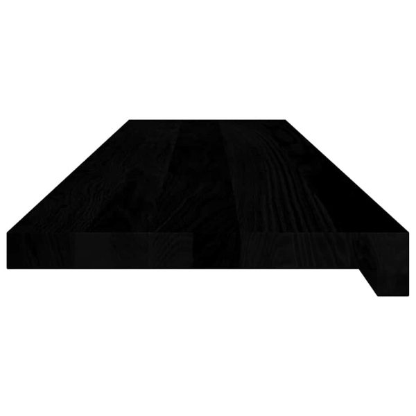 Gradini 4 Pz Marrone Scuro 100x25x2 Cm Legno Massello Rovere - Image 6