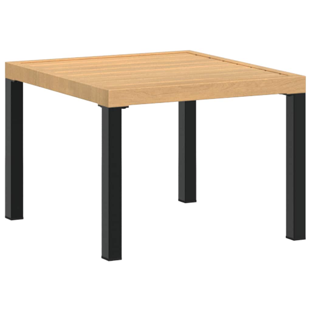Set Panche Giardino Cuscini 5pz Nero Acciaio Verniciato Polvere - Image 4