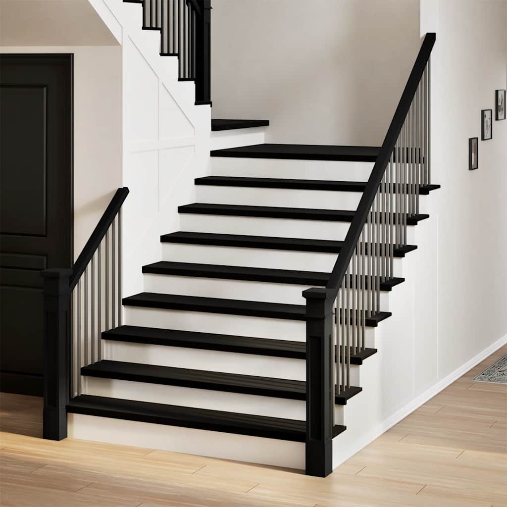 Gradini 2 Pz Marrone Scuro 110x30x2 Cm Legno Massello Rovere