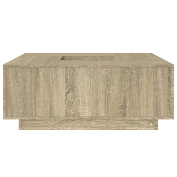 Tavolino Salotto Rovere Sonoma 100x100x40 Cm Legno Multistrato - Image 5