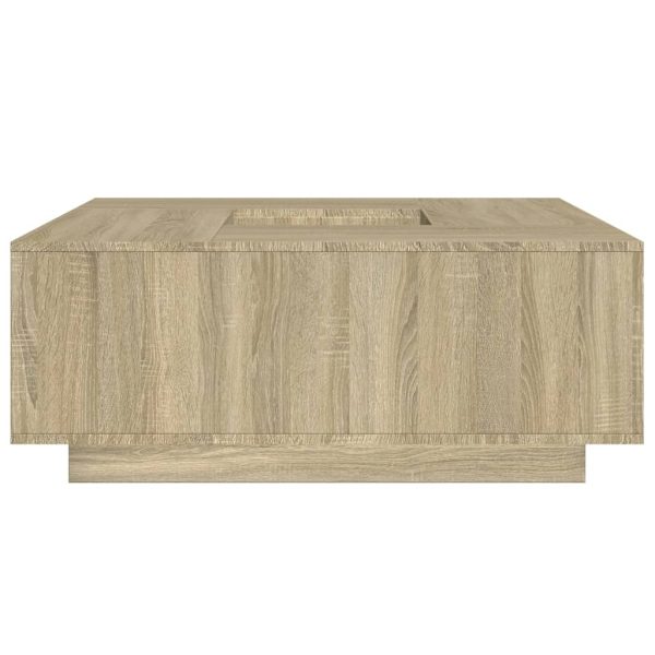 Tavolino Salotto Rovere Sonoma 100x100x40 Cm Legno Multistrato - Image 6