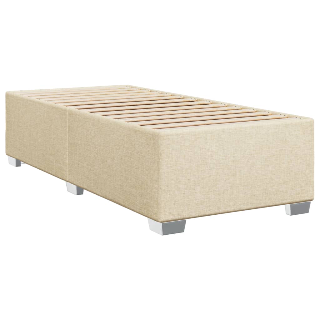 Giroletto Senza Materasso Crema 90x200 Cm In Tessuto - Image 3