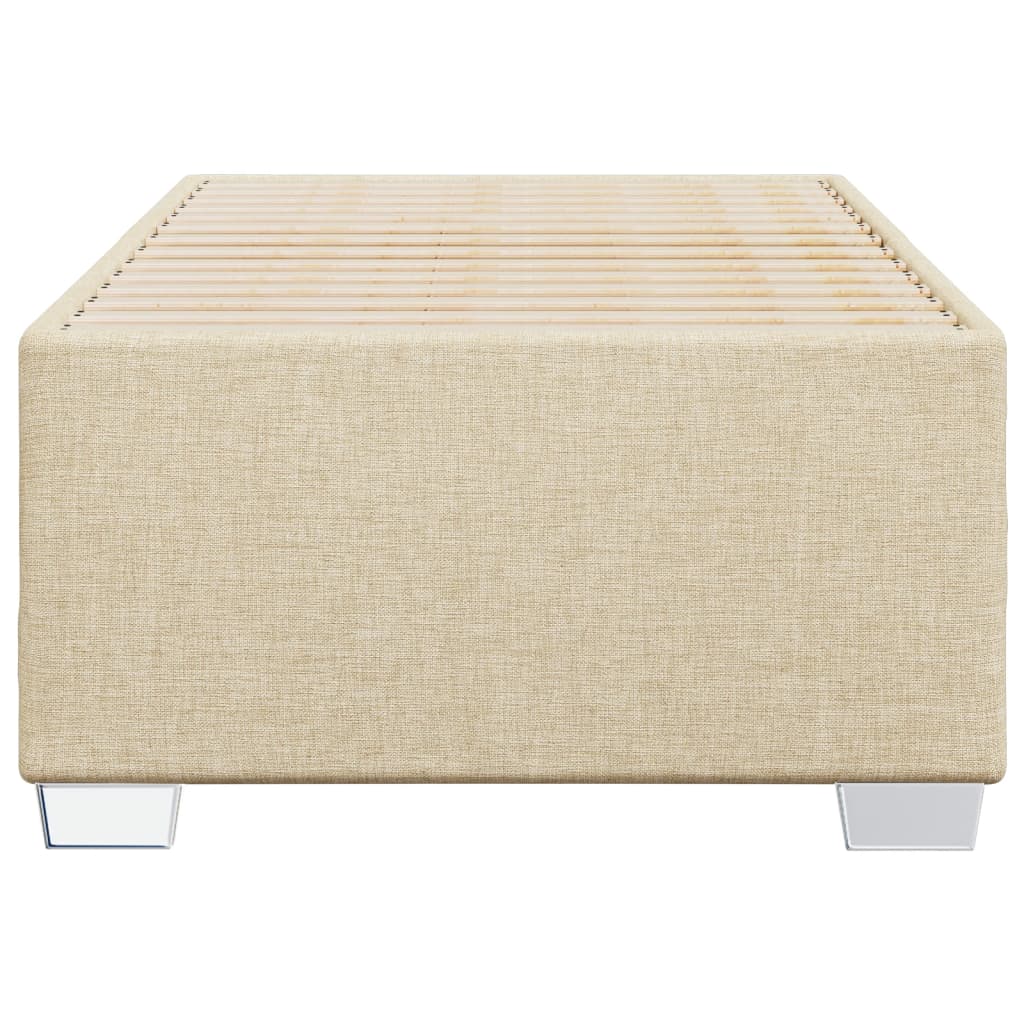 Giroletto Senza Materasso Crema 90x200 Cm In Tessuto - Image 4