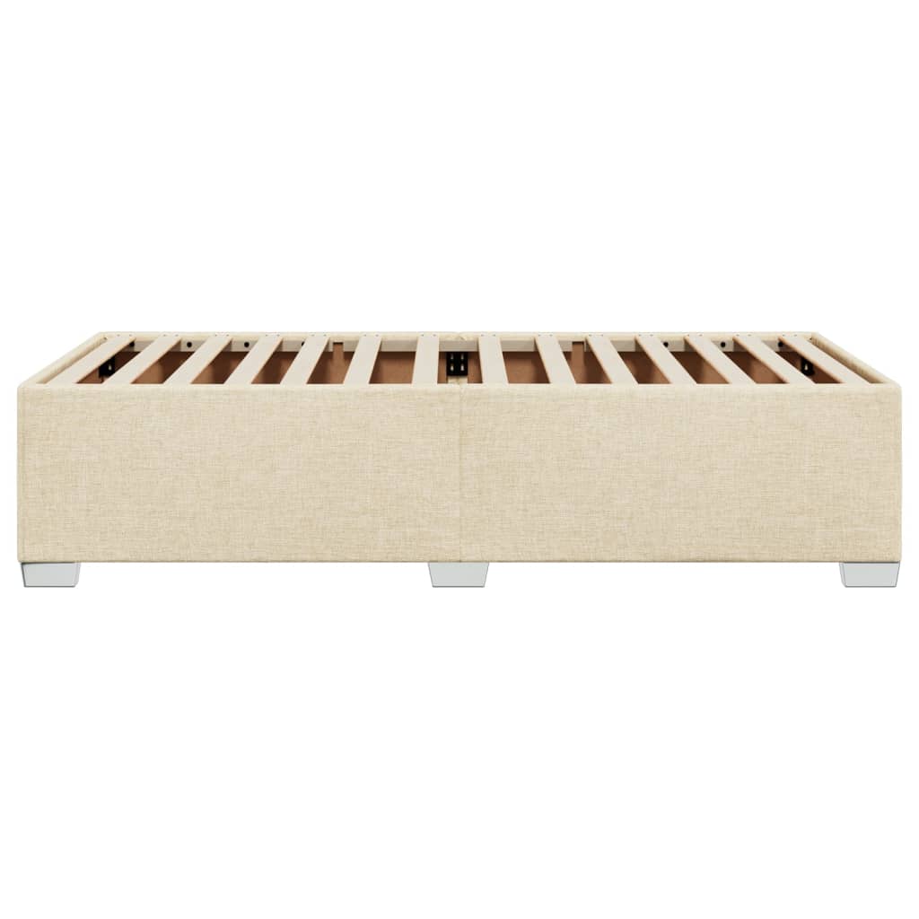 Giroletto Senza Materasso Crema 90x200 Cm In Tessuto - Image 5