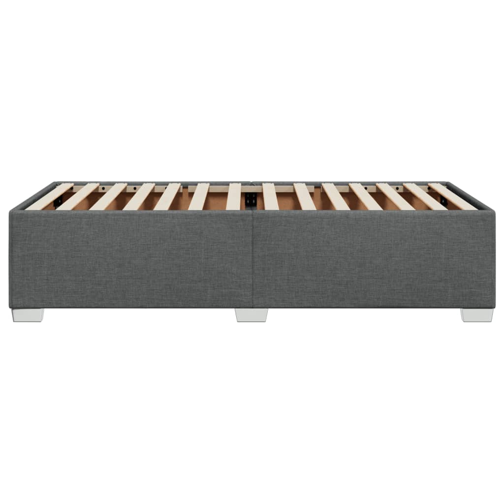 Giroletto Senza Materasso Grigio Scuro 100x200 Cm Tessuto - Image 5