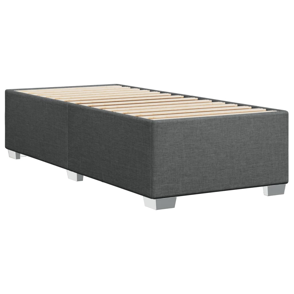 Giroletto Senza Materasso Grigio Scuro 100x200 Cm Tessuto - Image 6