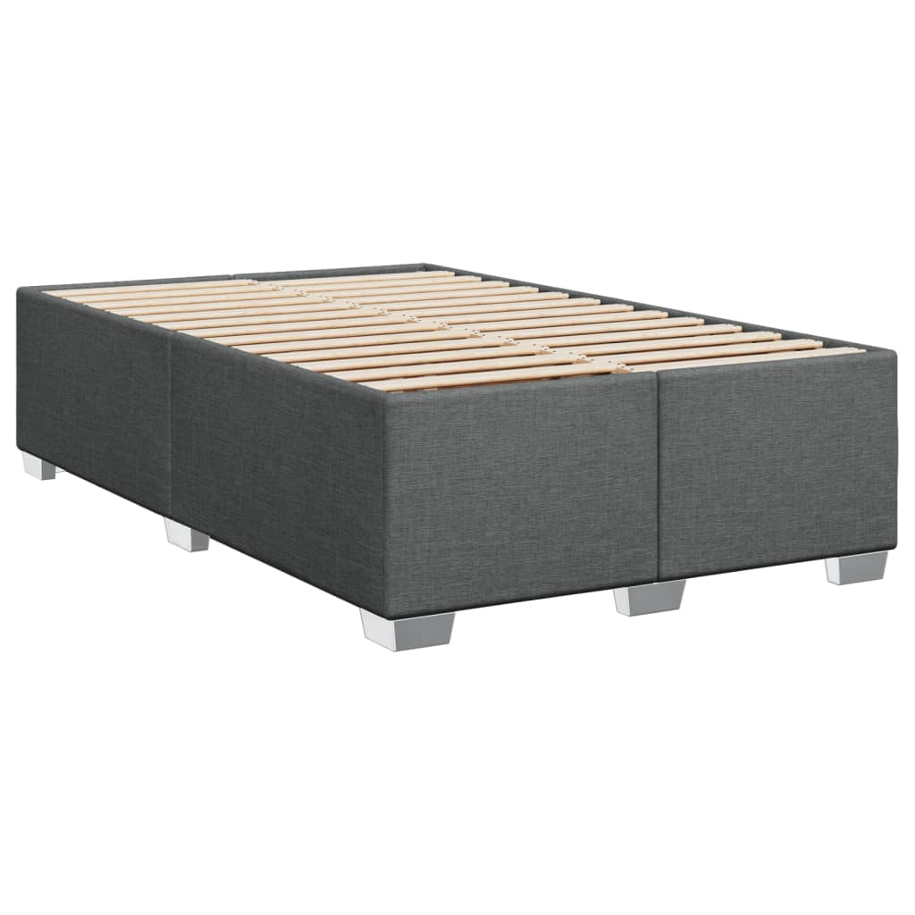 Giroletto Senza Materasso Grigio Scuro 120x190 Cm In Tessuto - Image 3