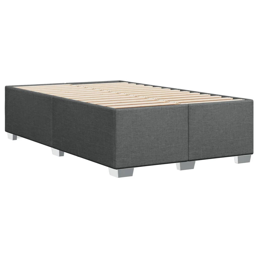 Giroletto Senza Materasso Grigio Scuro 120x190 Cm In Tessuto - Image 6