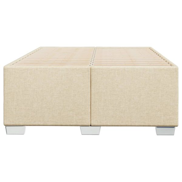 Giroletto Senza Materasso Crema 120x190cm In Tessuto - Image 4