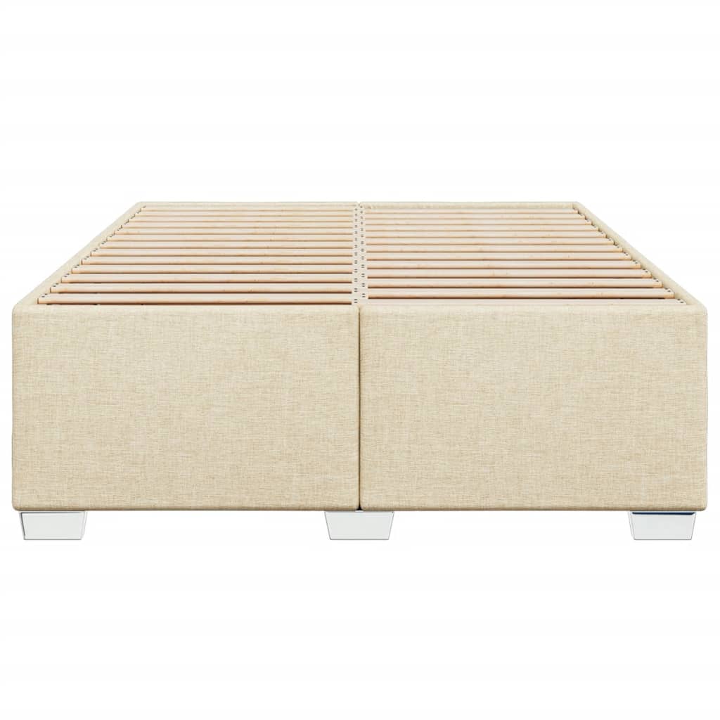 Giroletto Senza Materasso Crema 140x190 Cm In Tessuto - Image 4