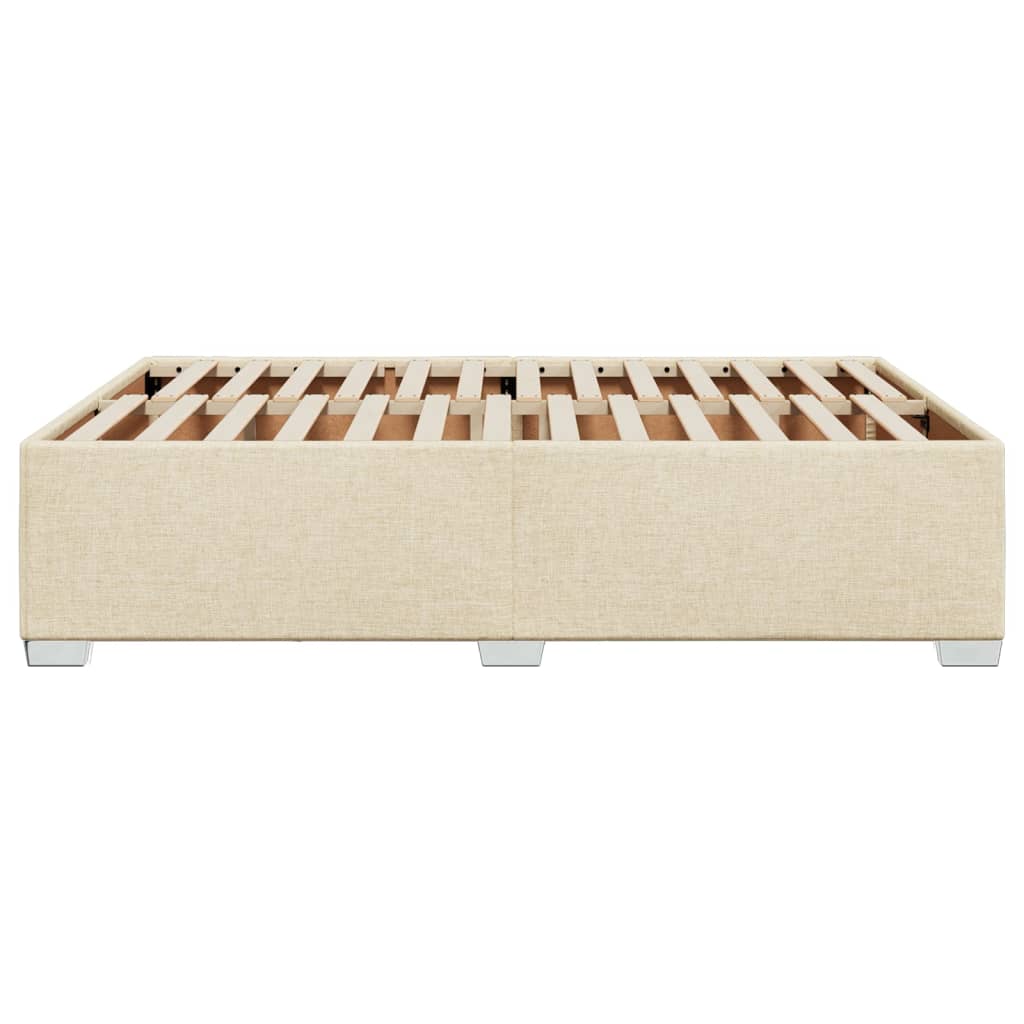 Giroletto Senza Materasso Crema 140x190 Cm In Tessuto - Image 5