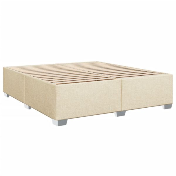 Giroletto Senza Materasso Crema 180x200 Cm In Tessuto - Image 3
