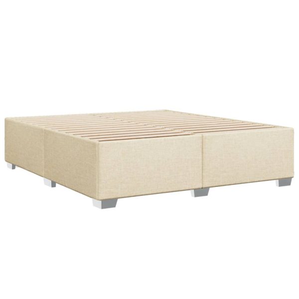 Giroletto Senza Materasso Crema 180x200 Cm In Tessuto - Image 6