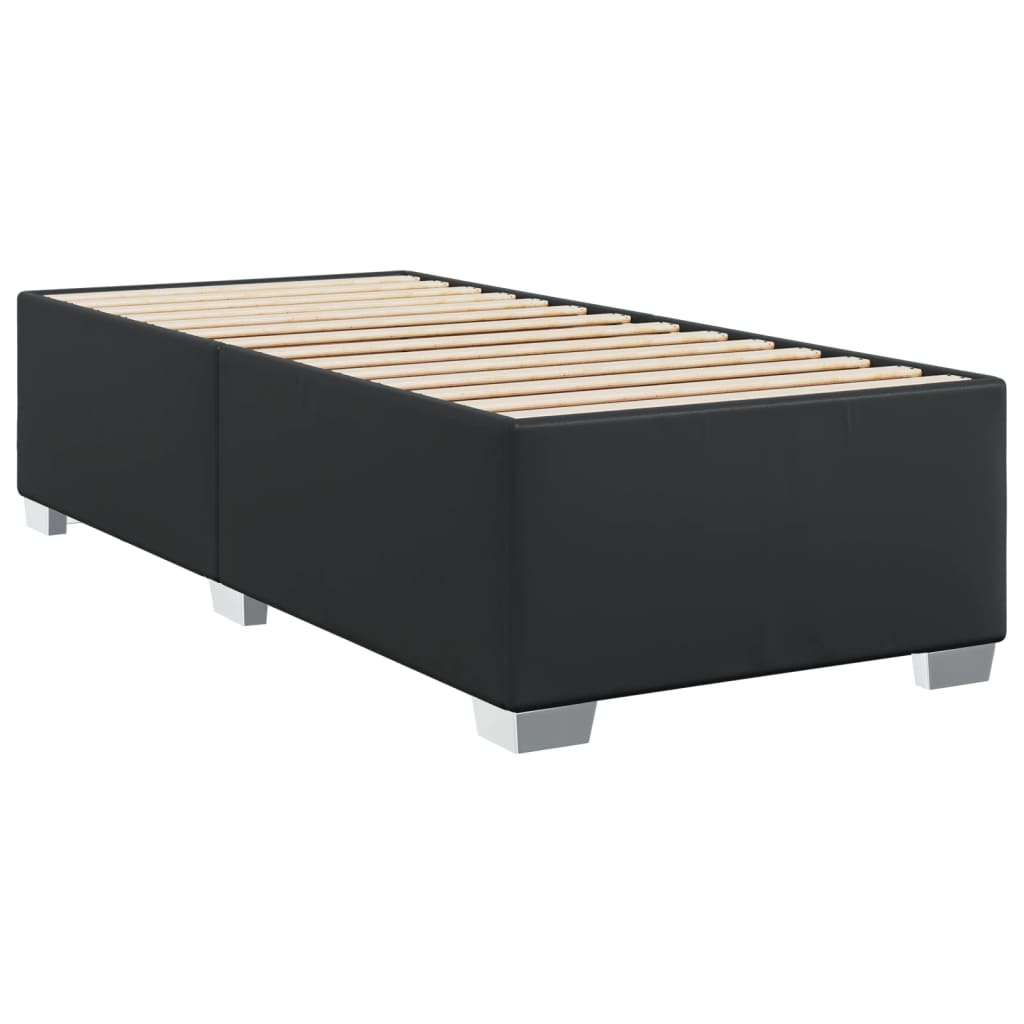Giroletto Nero 90x200 Cm In Similpelle - Image 6