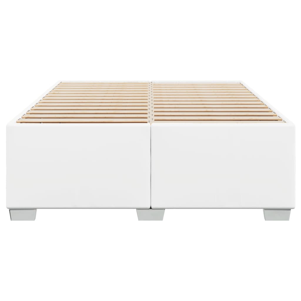 Giroletto Bianco 160x200 Cm In Similpelle - Image 4