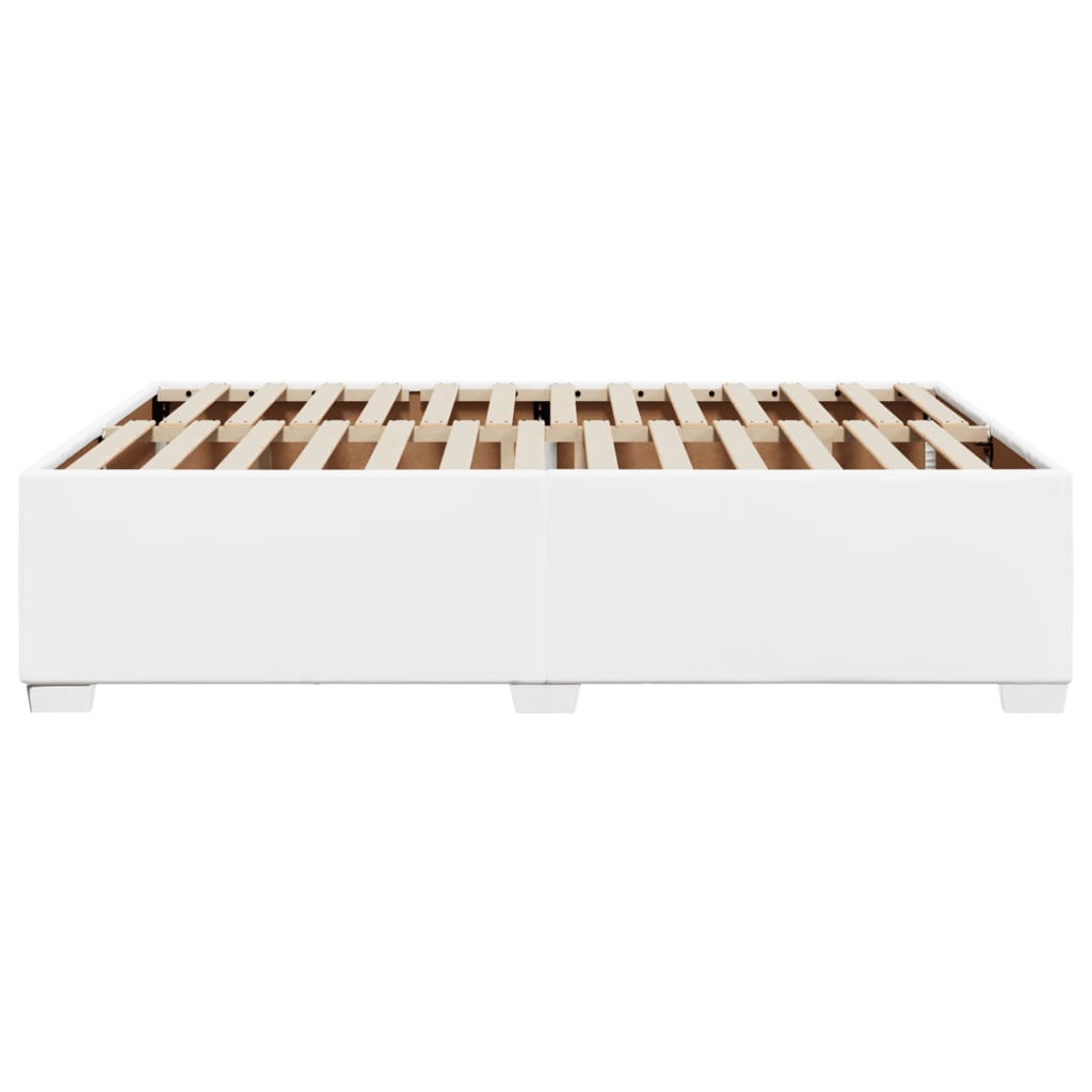 Giroletto Bianco 160x200 Cm In Similpelle - Image 5